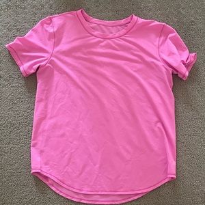 LULU LEMON SONIC PINK TSHIRT